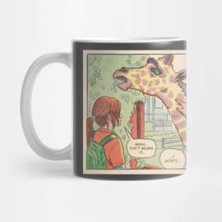 Giraffe scene TLOU comic book panel fan art Mug